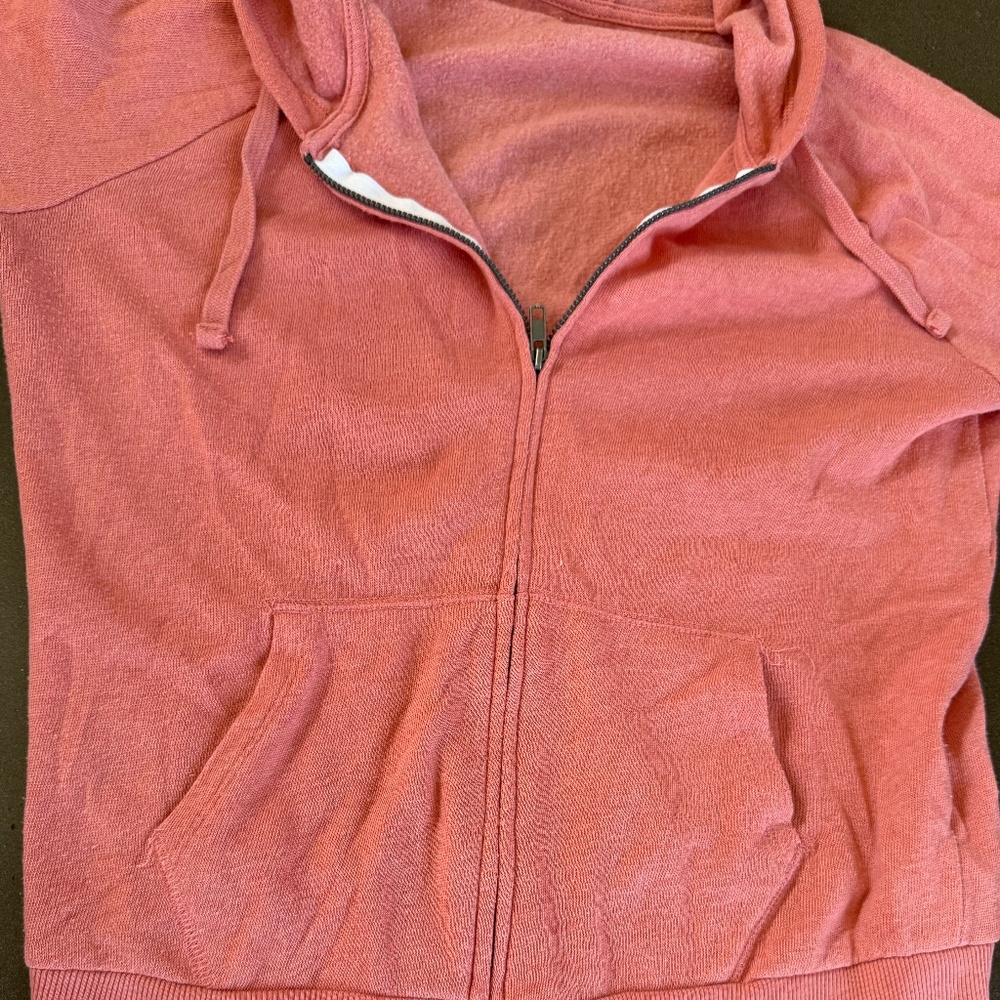 So brand pink zip up